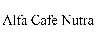 ALFA CAFE NUTRA
