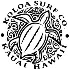 KOLOA SURF CO. KAUAI HAWAII