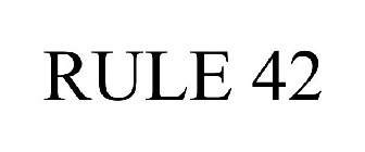 RULE 42
