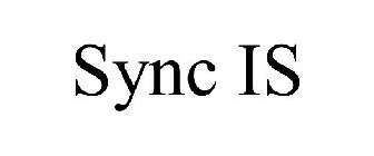 SYNC IS