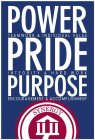 POWER PRIDE PURPOSE TEAMWORK & INDIVIDUAL VALUE INTEGRITY & HARD WORK ENCOURAGEMENT & ACCOMPLISHMENT SYNERGY