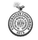 UNIVERSITAS CONCORDIAE 1873. SIG COLLEGII MEDICINAE ALBANIENSIS 1839
