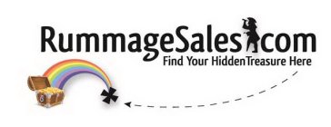 RUMMAGESALES.COM FIND YOUR HIDDENTREASURE HERE