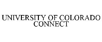 UNIVERSITY OF COLORADO CONNECT