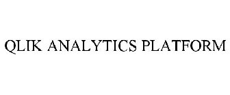 QLIK ANALYTICS PLATFORM