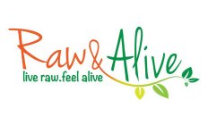 RAW & ALIVE LIVE RAW.FEEL ALIVE