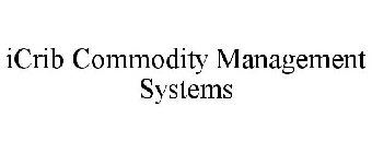 ICRIB COMMODITY MANAGEMENT SYSTEMS