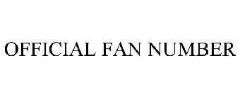 OFFICIAL FAN NUMBER