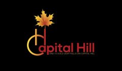 CAPITAL HILL ONLY A GOLD LEAF FALLS ON CAPITAL HILL