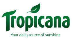TROPICANA YOUR DAILY SOURCE OF SUNSHINE