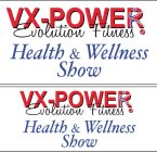 VX-POWER EVOLUTION FITNESS HEALTH AND WELLNESS SHOW