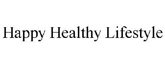 HAPPY HEALTHY LIFESTYLE