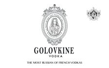 GOLOVKINE VODKA THE MOST RUSSIAN OF FRENCH VODKAS
