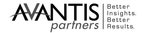 AVANTIS PARTNERS BETTER INSIGHTS. BETTER RESULTS.