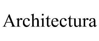 ARCHITECTURA