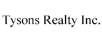 TYSONS REALTY