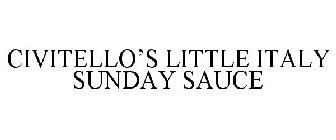 CIVITELLO'S LITTLE ITALY SUNDAY SAUCE