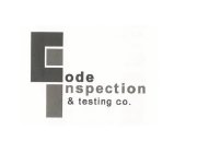 CODE INSPECTION & TESTING CO.