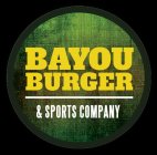 BAYOU BURGER & SPORTS COMPANY