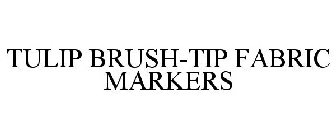 TULIP BRUSH-TIP FABRIC MARKERS