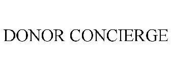 DONOR CONCIERGE