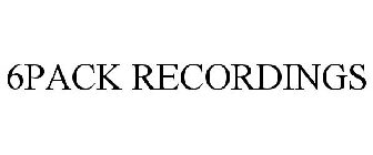 6PACK RECORDINGS