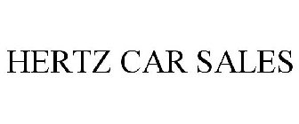 HERTZ CAR SALES