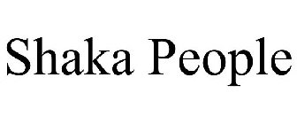 SHAKA PEOPLE
