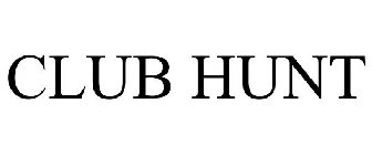 CLUB HUNT