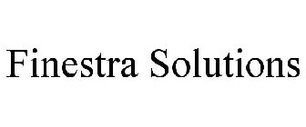 FINESTRA SOLUTIONS