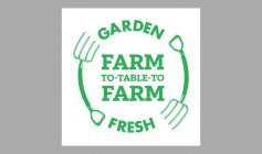 GARDEN FARM TO-TABLE-TO FARM FRESH
