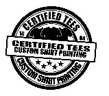 CERTIFIED TEES 18 04 CERTIFIED TEES CUSTOM SHIRT PRINTING CUSTOM SHIRT PRINTING