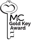 M&C GOLD KEY AWARD