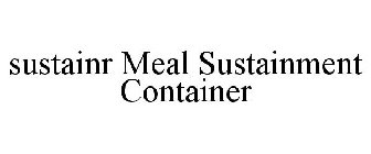 SUSTAINR MEAL SUSTAINMENT CONTAINER