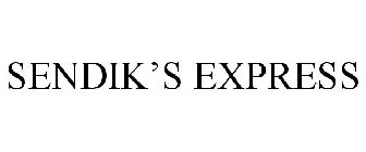 SENDIK'S EXPRESS