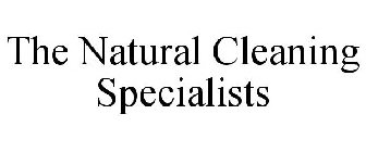 THE NATURAL CLEANING SPECIALISTS