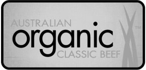 AUSTRALIAN ORGANIC CLASSIC BEEF
