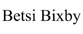 BETSI BIXBY