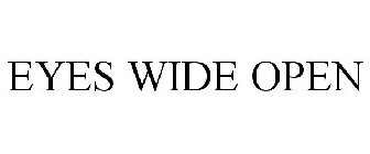 EYES WIDE OPEN