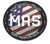 MAS MADE AMERICAN STRONG MORE AMERICAN SALES