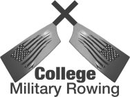 COLLEGE MILITARY ROWING