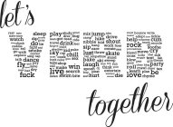 LET'S VERB TOGETHER