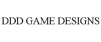 DDD GAME DESIGNS