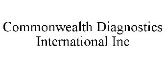 COMMONWEALTH DIAGNOSTICS INTERNATIONAL INC