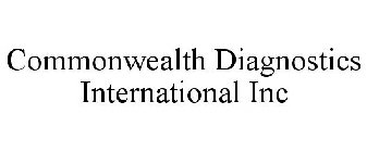 COMMONWEALTH DIAGNOSTICS INTERNATIONAL INC