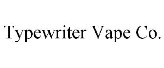 TYPEWRITER VAPE CO.