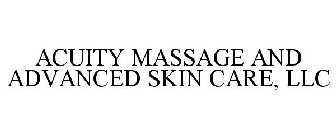 ACUITY MASSAGE AND ADVANCED SKIN CARE, LLC