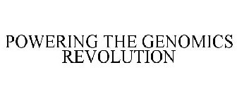 POWERING THE GENOMICS REVOLUTION