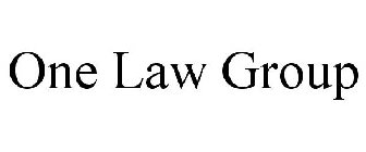 ONE LAW GROUP
