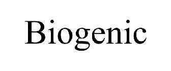 BIOGENIC